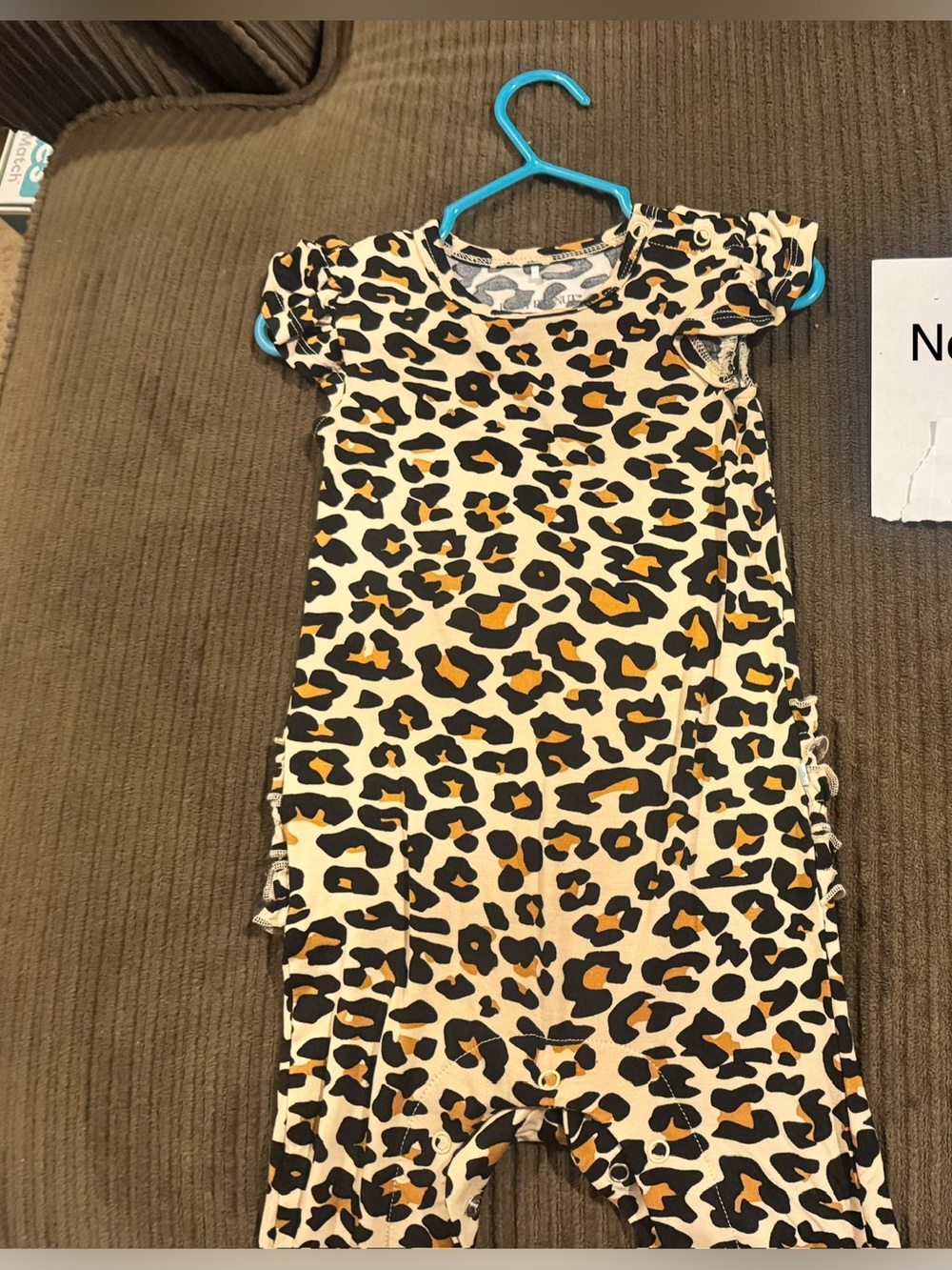 Posh Peanut 12-18m ruffle bum romper